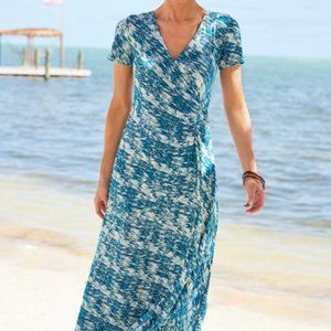Soft Surroundings Joanna Wrap Dress